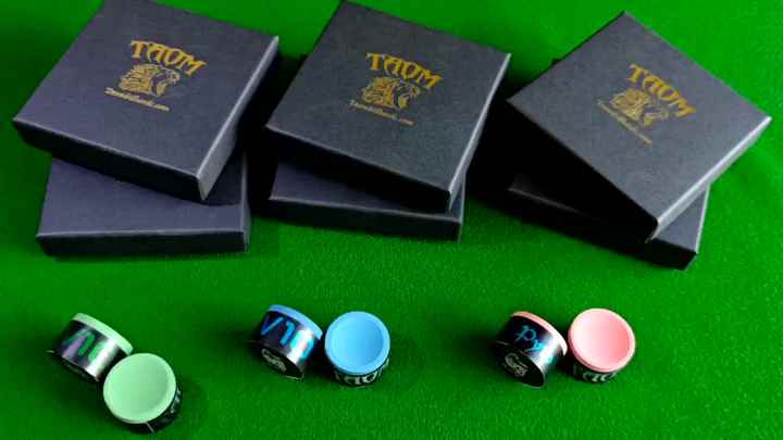 Hot Selling Original Round Professional Billiard V10 Taom Chalk for ...