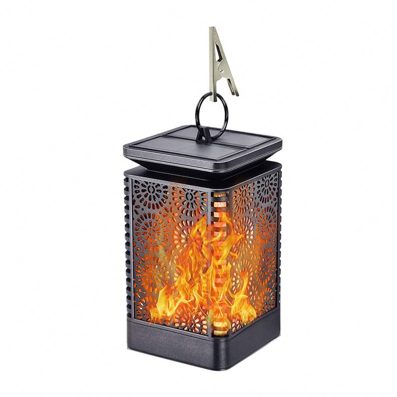 Solar LED Hanging Outdoor Waterproof outdoor led solar camping lantern light for Outdoor