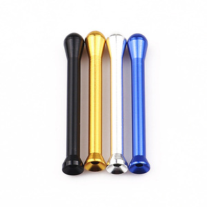 1pc Metal Pipe Flat Bullet Rocket Snuff Sniffer Weed Tobacco 1pc Metal Pipe Flat Bullet Rocket Snuff Sniffer Weed Tobacco