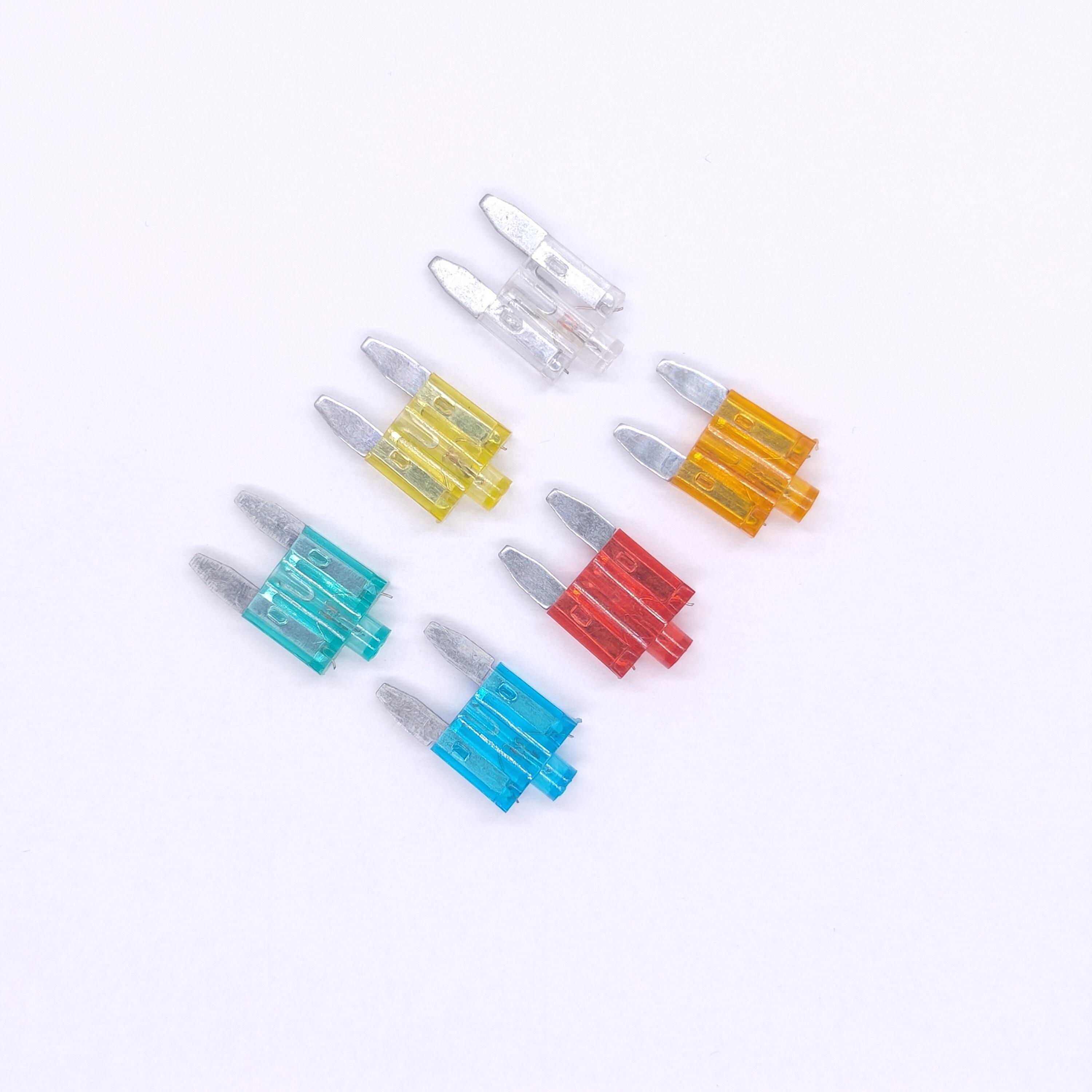 Умный светящийся плавкий предохранитель со стандартным предохранителем и светодиодным индикатором, мини-предохранитель 5A 7.5A 25A 30A 10A 15A 20A