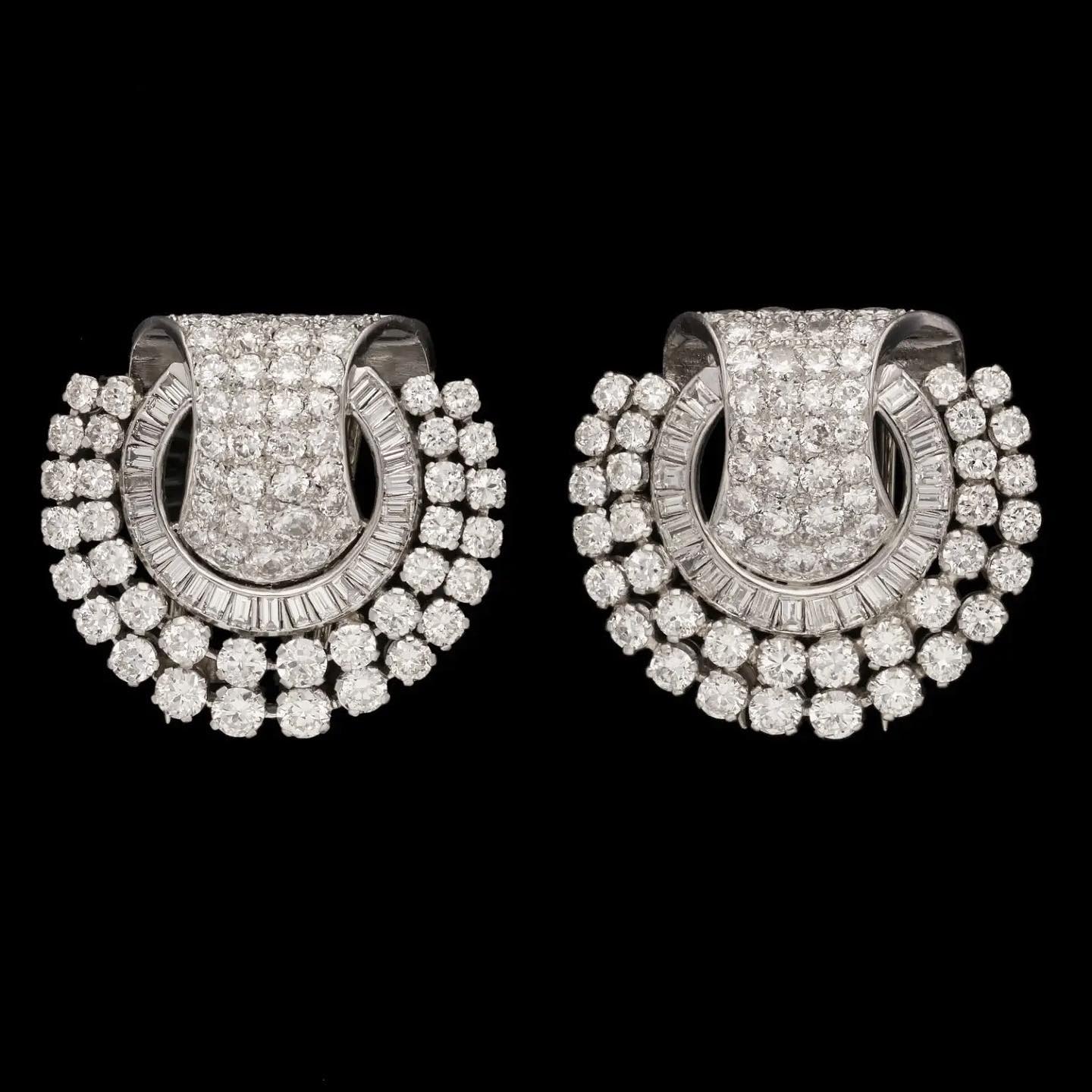 AAA Gems Antique Design Silver/ 14K/18K Gold VVS Moissanite Diamond Brooch for Women Luxury Jewelry