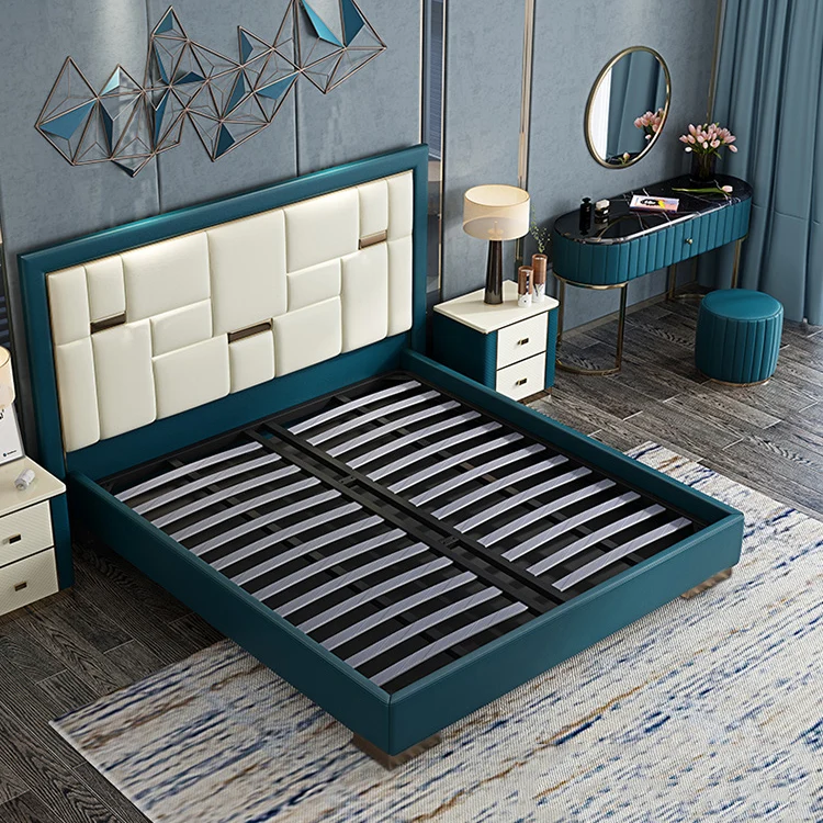 5 star quality modern italian style luxury hotel bed 160 x 200