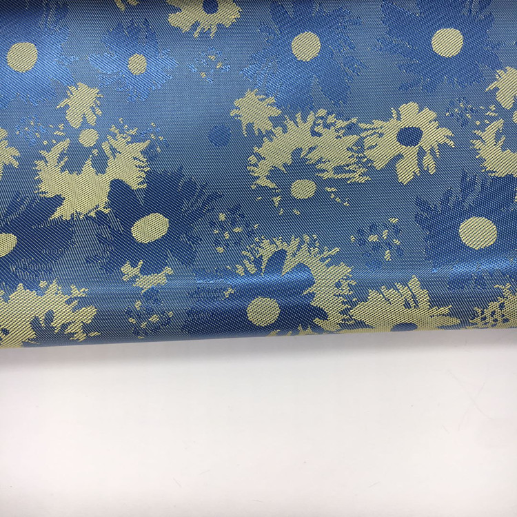 Цветочный узор жаккардовое плетение вискоза смешанный полиэстер состав хорошее качество ткань подкладки для одежды