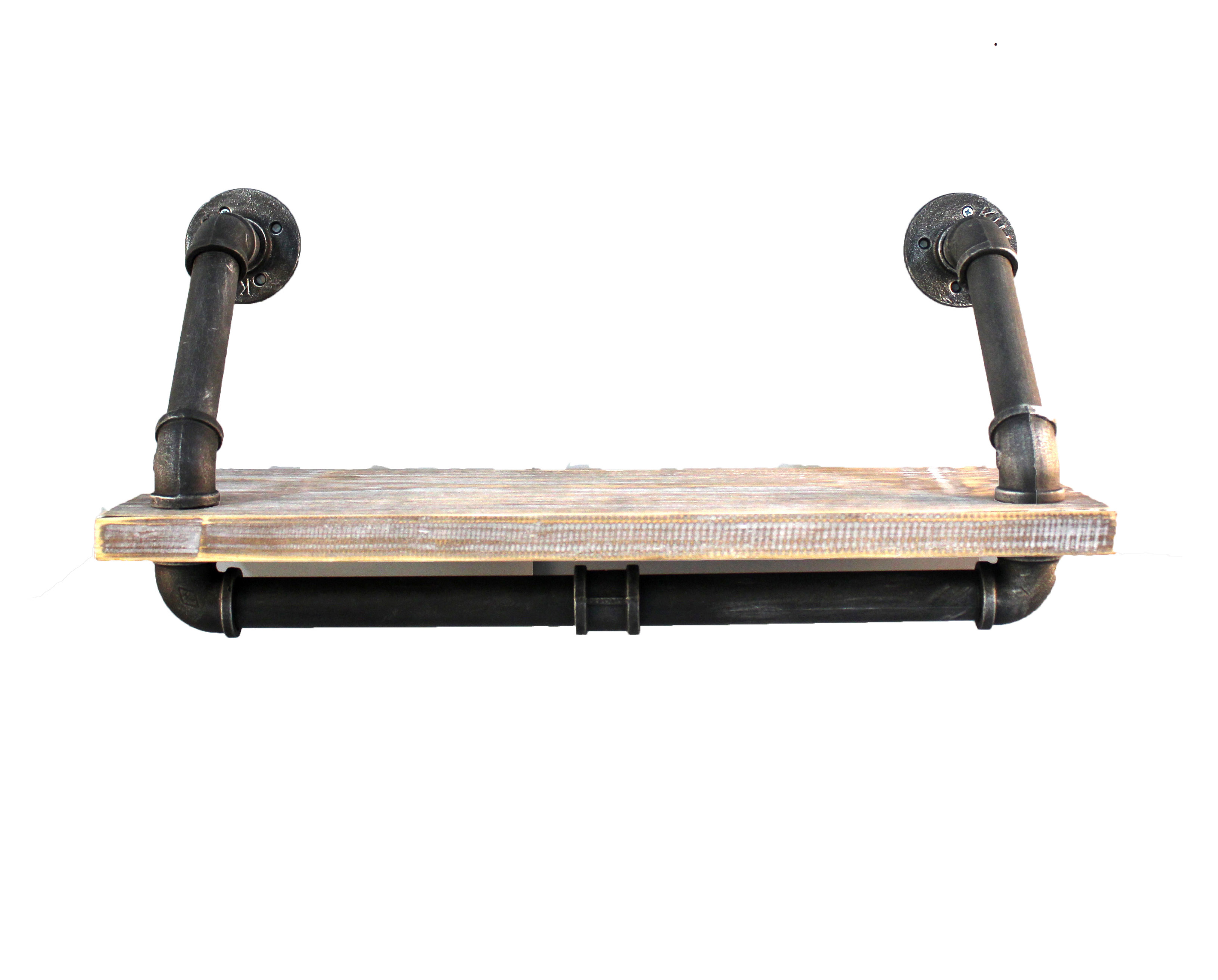 DIY промышленного ретро настенное крепление железная трубы, полки для хранения стеллажи Полочные