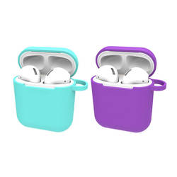 New Products Wholesale Price Silicone Wireless Earphone Case for Airpods