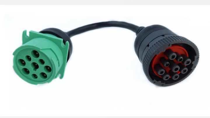 9p Reference J1939 9p Type1 to 9p Type2 Cable Gray 9Pin Type1 J1939 Port to New ...