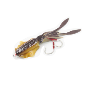 in stock 15cm 60g plastic mini squid lure soft shad lure squid soft lure with insert lead