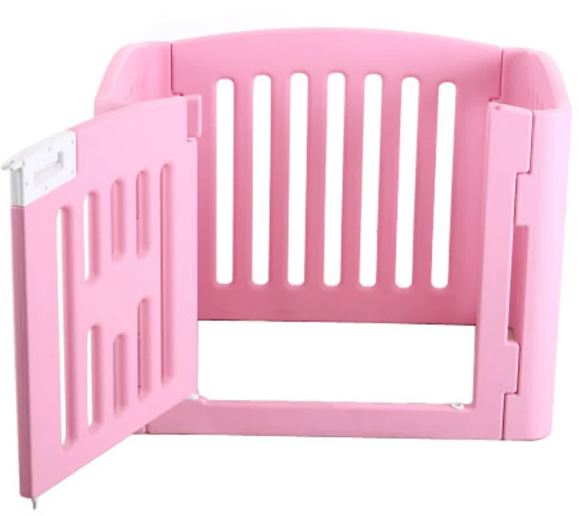 Популярный новый дизайн качественный цельный круглый дизайн выдувного формования пластиковый забор для домашних животных