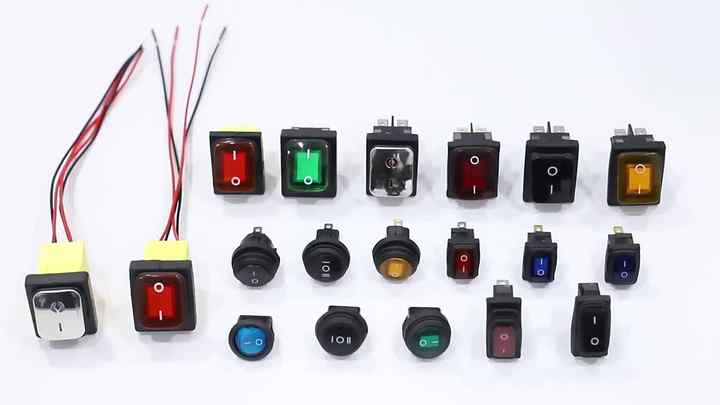 Kcd2 Keybinds Kcd2-7-203B 30A 12VDC Rocker Toggle Switch for Automotive & Electrical ...