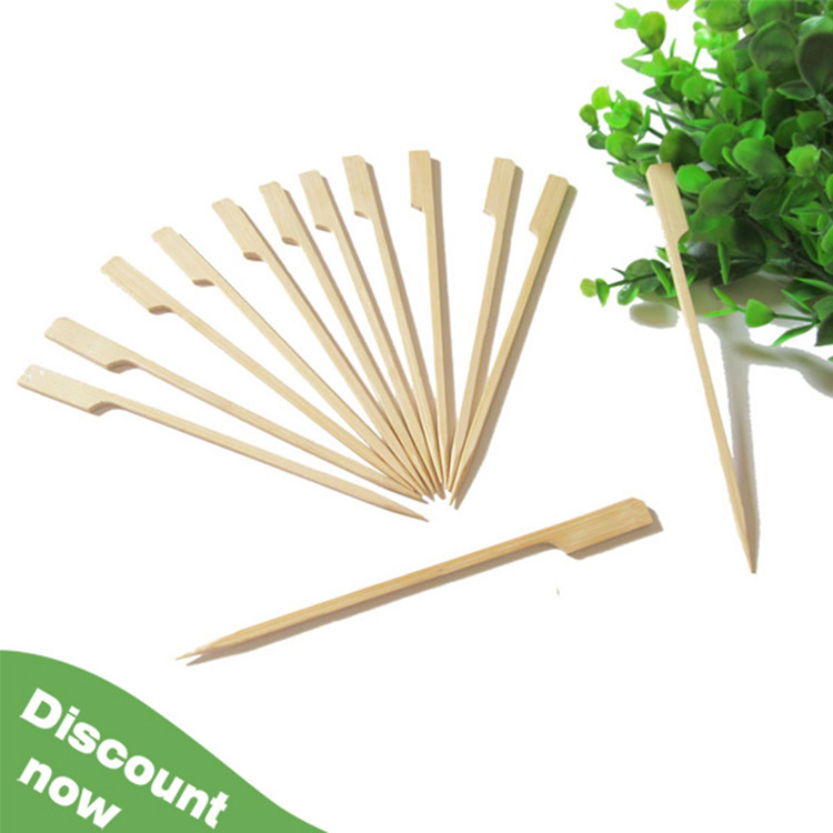 Подгонянный бамбуковый Теппо шампур весло пистолет Гольф плоский палочки