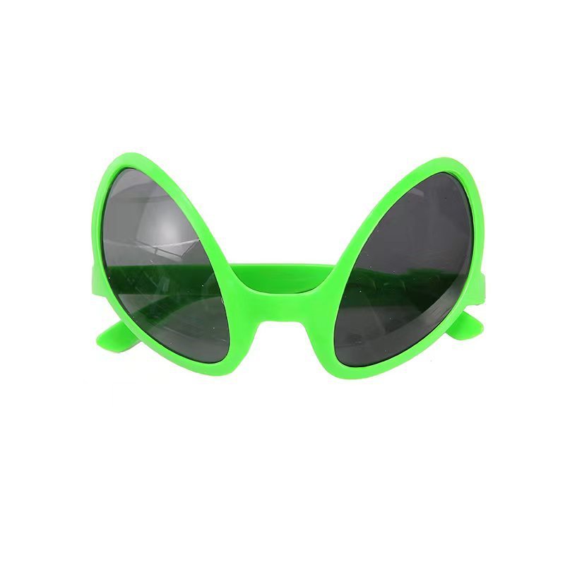 Novelty Alien Glasses Silver and Green for Halloween Party One Dozen Pieces Amazon.com: EYUNSTAR Alien Costume Accessories for Women 2  main image 3