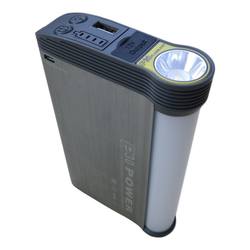 Multi function power banks portable car cigar lighter 12000mAh/44.4Wh lithium polymer battery with 6W LED lighting