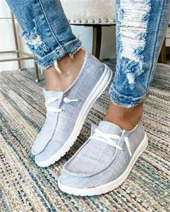 Comfortable wholesale canvas shoes In 