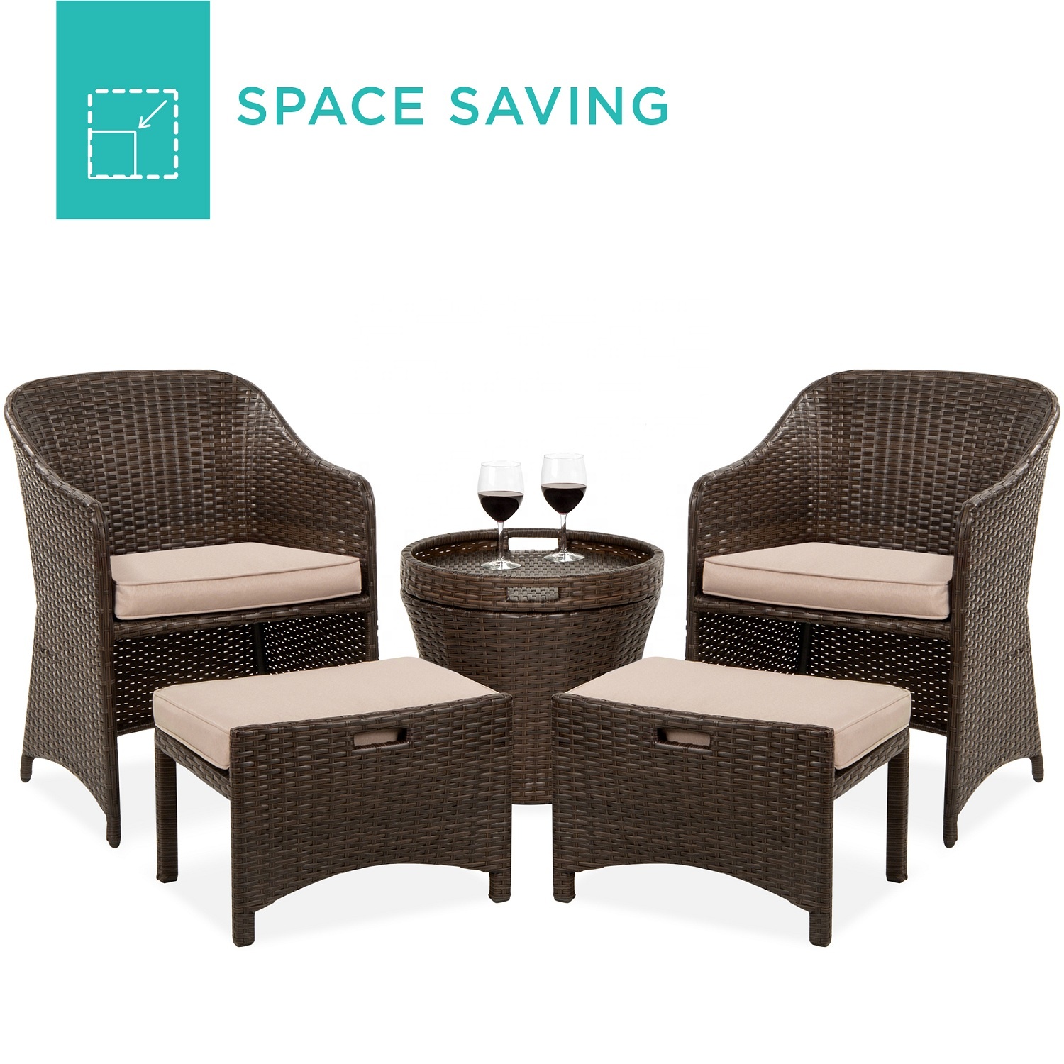 Viet Nam High Quality Low Cost Outdoor Wicker Set With Storage Table Buy High Top Patio Furniture Set Garden Furniture Set Slate Outdoor Furniture Set Product On Alibaba Com