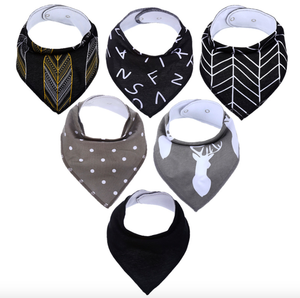 blank bandana bibs
