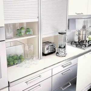 Kitchen Cabinet Aluminum Rolling Shutter Kitchen Cabinet Aluminum