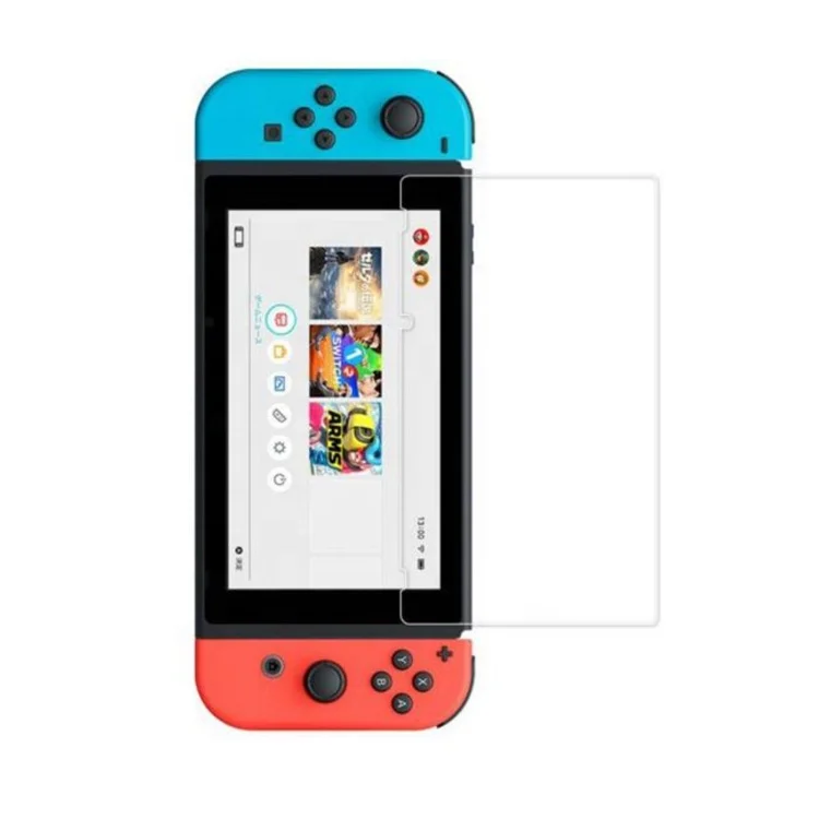 С уровнем твердости 9H анти-шок очень ясно игроки Защитная пленка для экрана из закаленного стекла Защитная пленка для Nintendo Switch