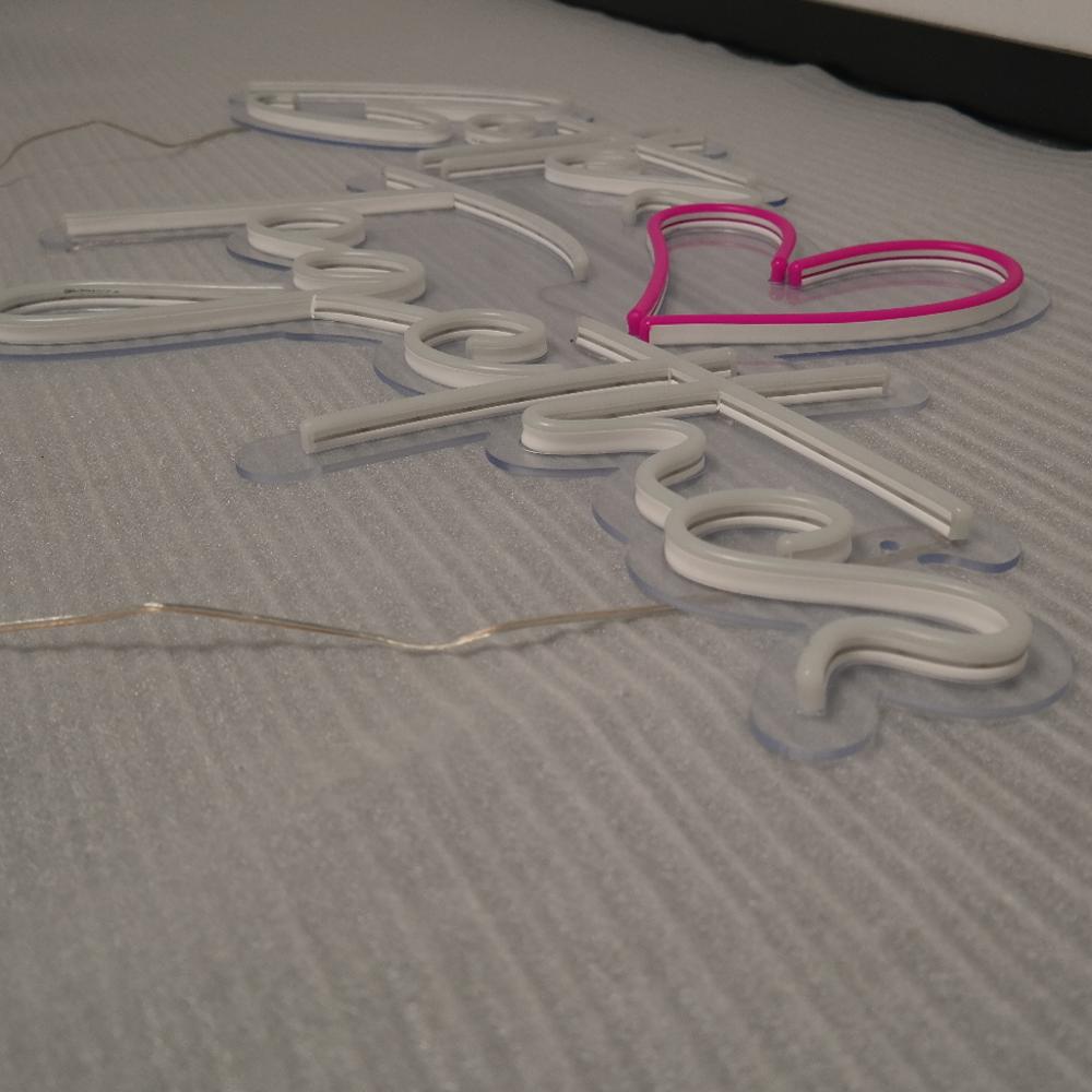 2019 hot vendas Personalizado Letras fora do diodo emissor de luz de néon sinal de néon para bar e letras de néon personalizado para decoração