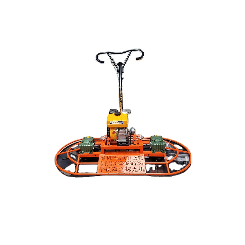 Заводская поставка, ручная полировальная машина с двумя дисками, бензиновая шлифовальная машина, полировальная машина для цементного пола