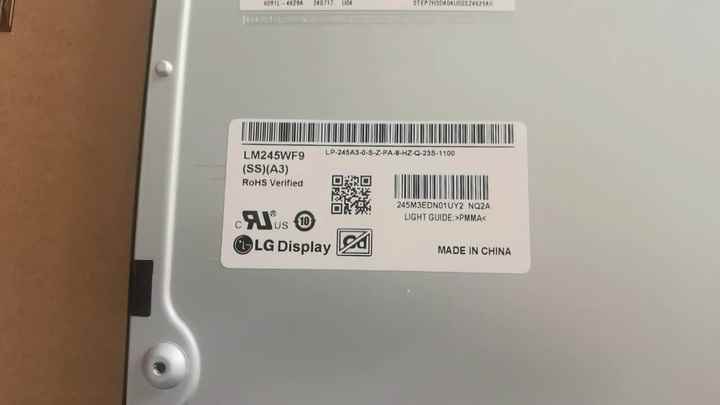 LM245WF9-SSA1 LCD Panels - 24.5 Inch FHD Displays for Business