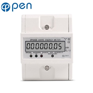 New Intelligent LCD Screen Display Power Meter Socket Energy Electricity Monitor