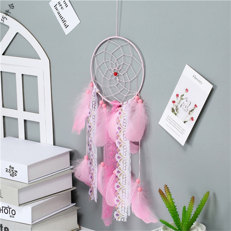 15 см украшения из перьев ручной работы традиционные ветряные колокольчики подвесные Ловец снов