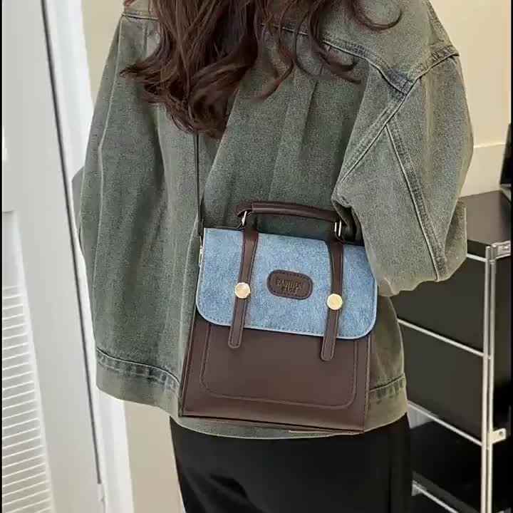 2025 New Korean Women's Backpack Handbag Leisure and Simple Travel