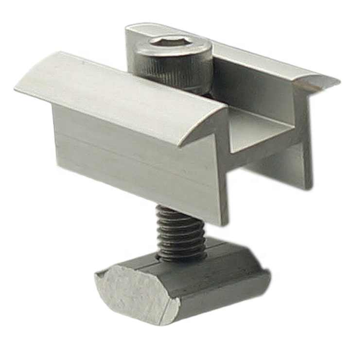 Mid Clamp Fast Rack Aluminium Roof Rack Adjustable Mid Clamps for Solar Panel Mounting Hot ...