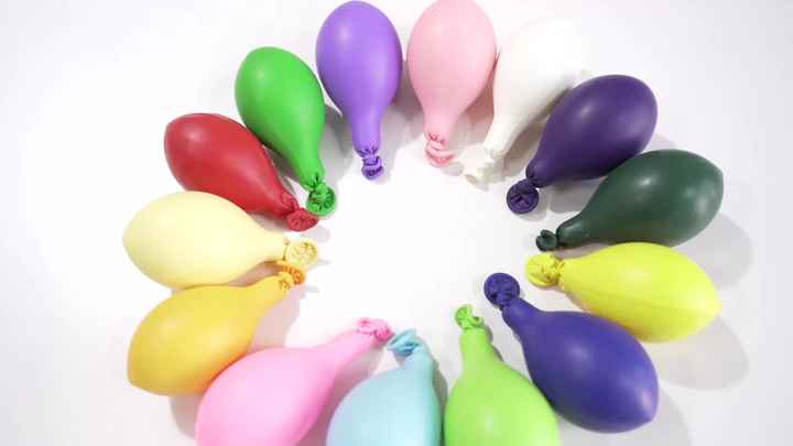 12 inch Good High Quality Round Assorted Colors Blue Green