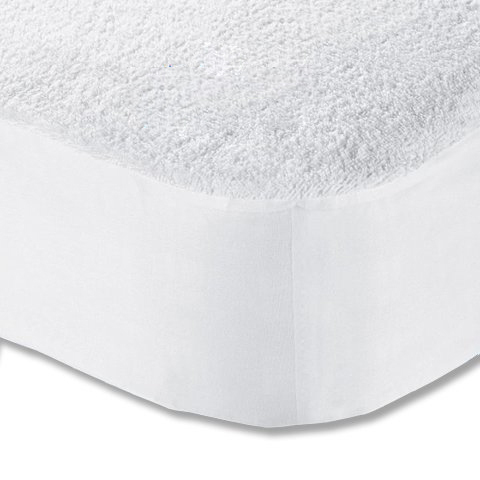 Трикотажная ткань одноразовая махровая Водонепроницаемая Защитная крышка для матраса