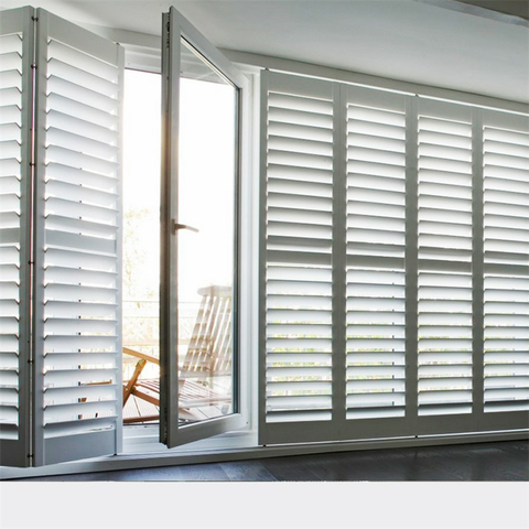 可调式铝制手风琴装饰百叶窗