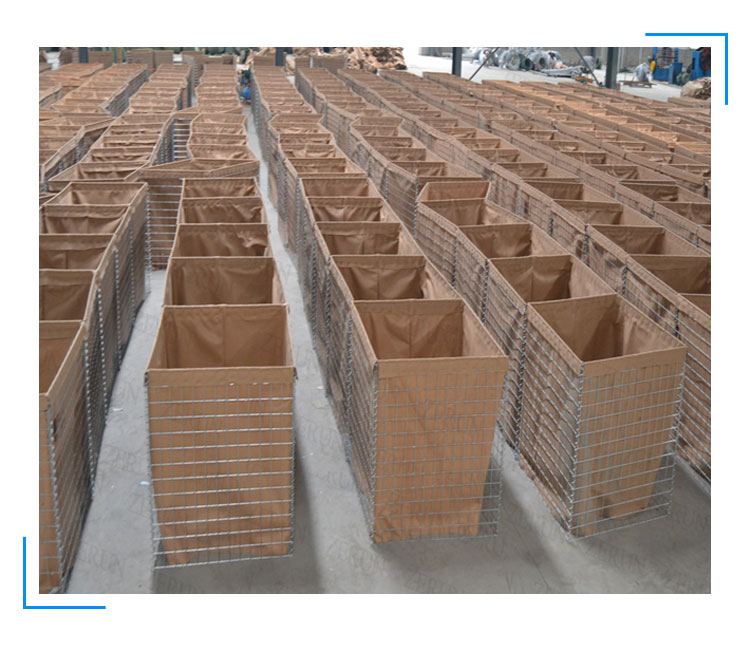 ultime notizie sull'azienda Scatola del gabbione saldata bastione militare di Hesco delle barriere di Hesco da vendere  0