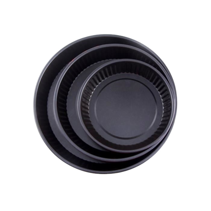 Горячая Распродажа 144112, предметы для выпечки, набор антипригарных круглых сковородок из углеродистой стали, Набор круглых сковородок