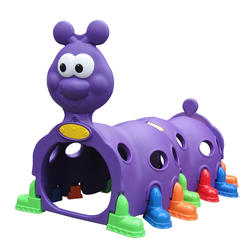 Kindergarten large toy children indoor crawling toy colorful drill hole elf tunnel play houses for boys