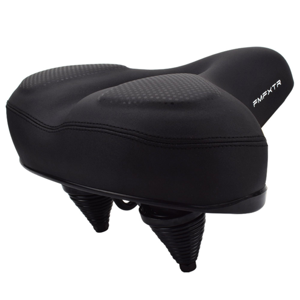 fmfxtr大型自行车座垫复古凝胶自行车鞍座超大舒适自行车座椅最舒适