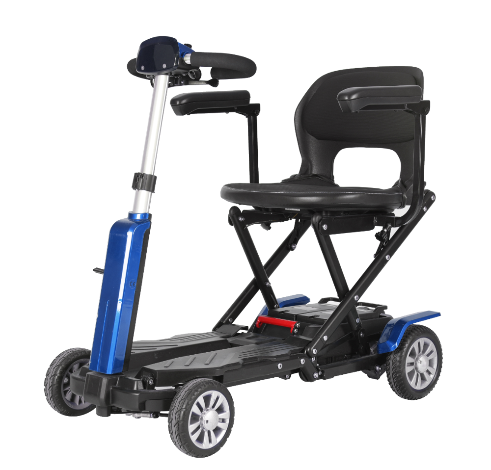 Воздушный tarvel самокат автоматического легкий складной электрический скутер