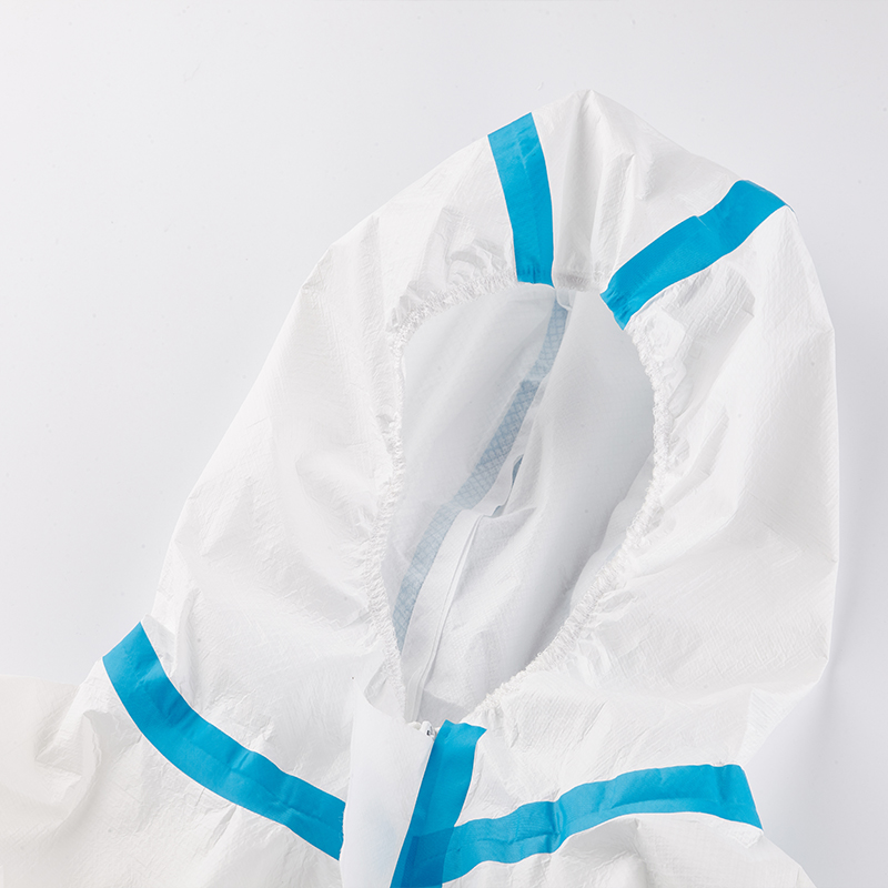 個人的な医学の保護プロダクト5/6の化学抵抗力がある使い捨て可能なつなぎ服医学テープ3xl 4xl 3