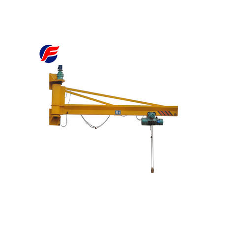 车间摆臂升降机0.25-2t回转壁固定臂起重机