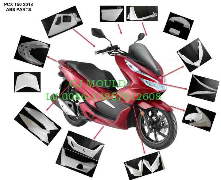 ホンダ PCX150用 フェアリングキット 本体カウルカバー 2018-2025