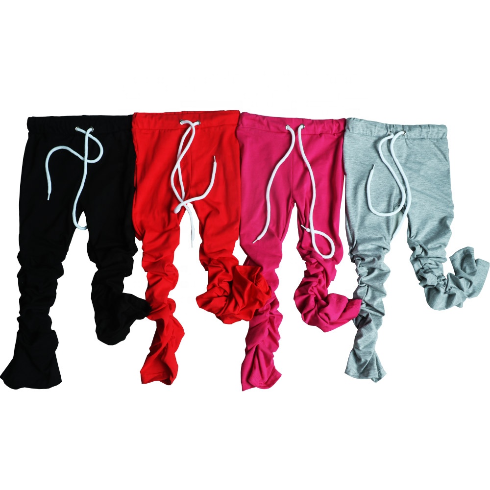 Детские штаны для девочек, однотонные хлопковые цельнокроеные штаны для маленьких девочек на весну и лето, детские штаны