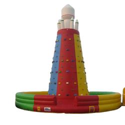 Hot Sale Mobile Inflatable climbing wall, inflatable climbing tower for sale