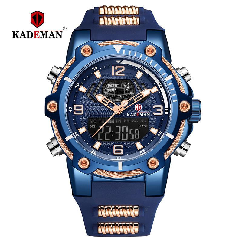 Catálogo de fabricantes de Kademan de alta calidad y Kademan Reloj LED Digital 3TAM para hombre de KADEMAN, relojes de
