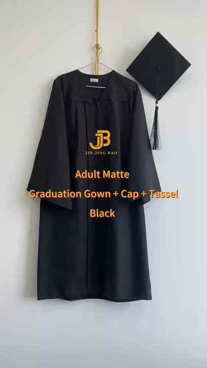 Unisex American Academic Dress College Students and Masters PhD Woven  Degree Robe School Uniform for Adults Graduation Suit
