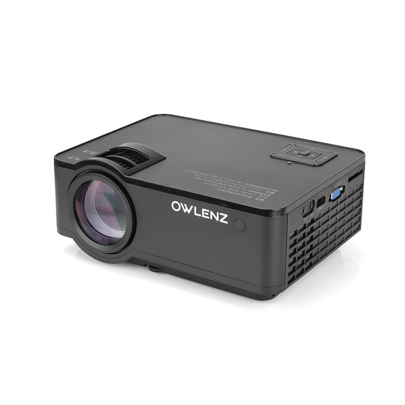 Owlenz SD150 домашний кинотеатр новый проектор HD 720P 2500 люмен мультимедийный видео светодиодный проектор