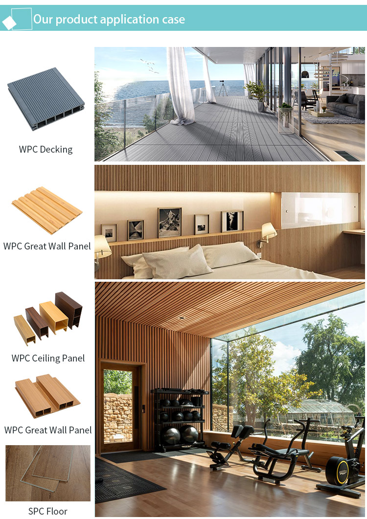 Environmental Waterproof Fireproof Indoor INTERLOCKING SPC FLOORING