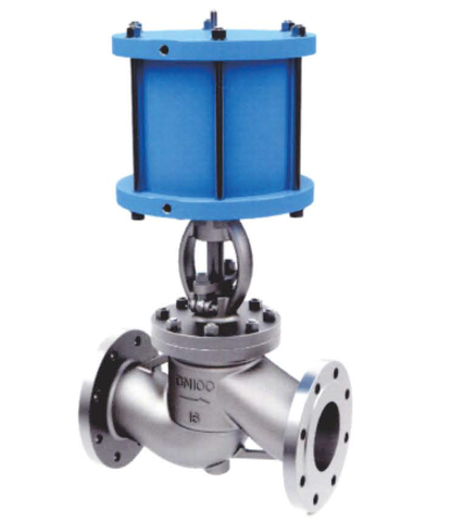 stainless steel flange pneumatic actuator globe valve price