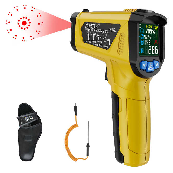 best selling product 800c non contact thermometer pyrometer -50
