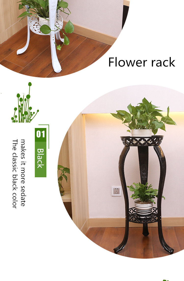China Hot sale Cheaper  Garden Plant pot Stand Flower Display Shelf