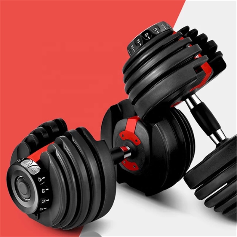 China factory high quality cheap dumbbell muscle training adjustable-dumbbell kit 24kg