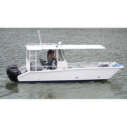 23ft Kindle landing craft cabin house passenger comfortable aluminum shade fishing boat  for sale